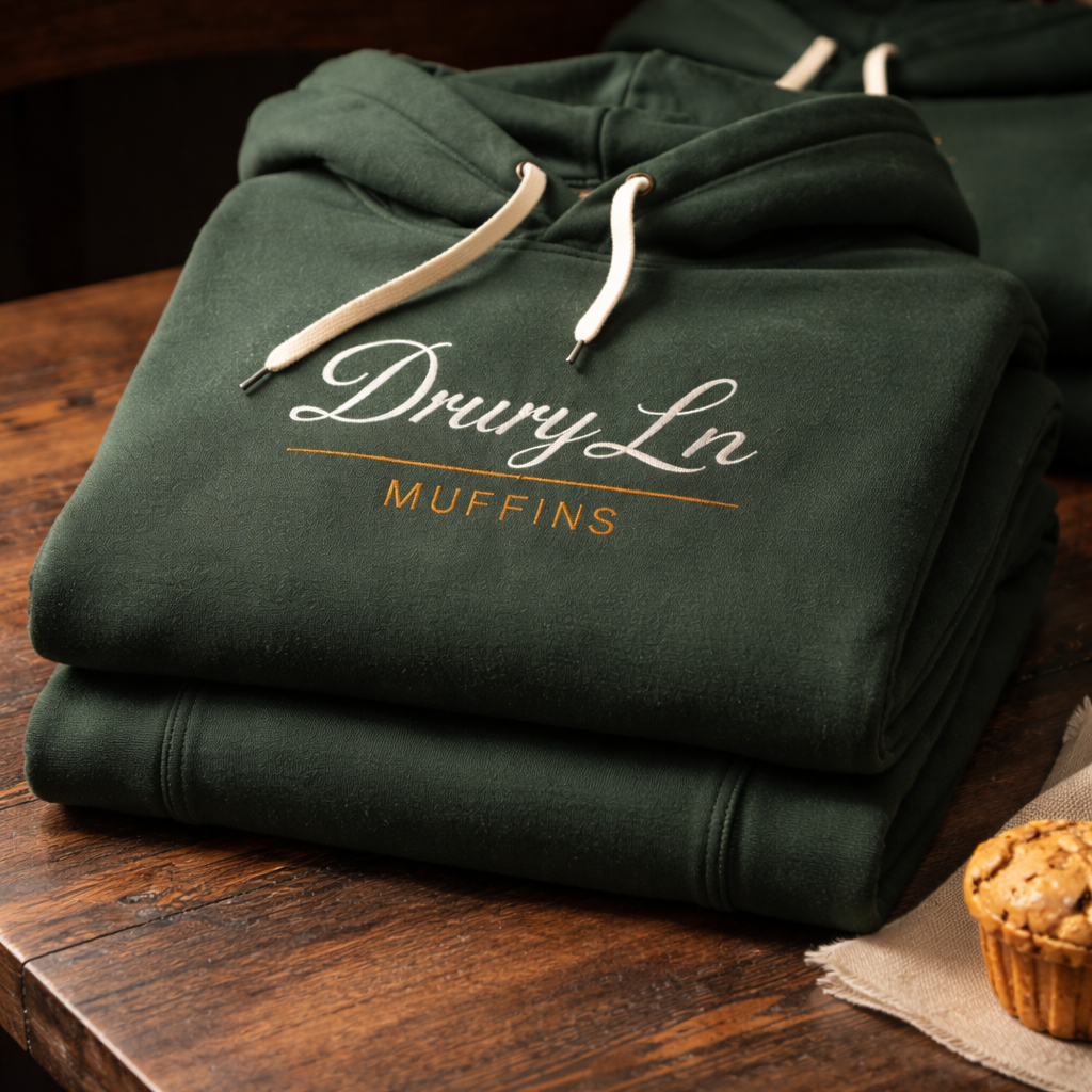 Drury Ln Hoodie stack